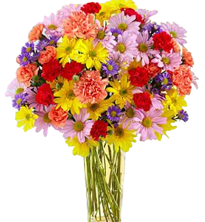 Brigtht bouqet with chrysantems | Flower Delivery Perm